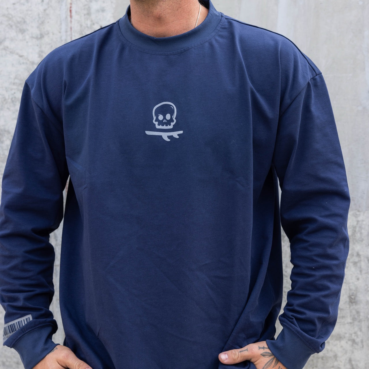 INSPIRED BLUE LONGSLEEVED