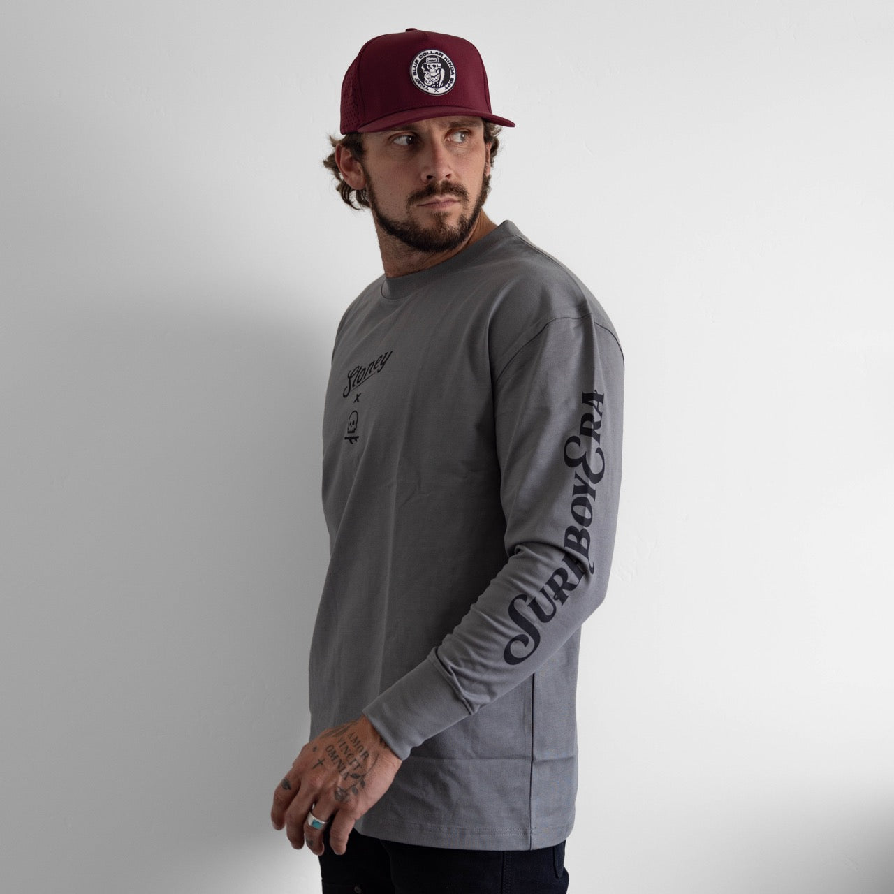 NATURAL PHARM GRY LONG SLEEVE