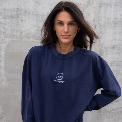 INSPIRED BLUE LONGSLEEVED