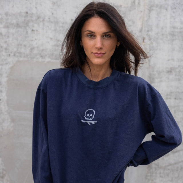 INSPIRED BLUE LONGSLEEVED