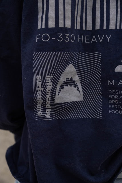 INSPIRED BLUE LONGSLEEVED