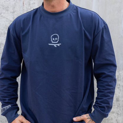INSPIRED BLUE LONGSLEEVED