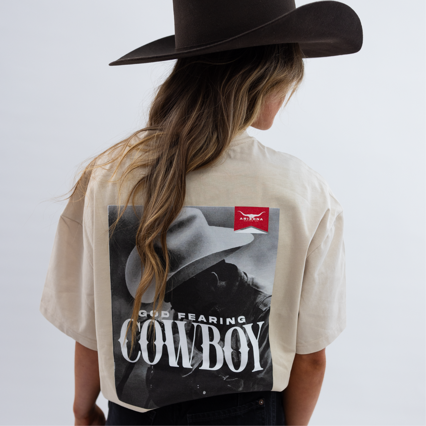 God Fearing Cowboy x Arizona Cattle Tee